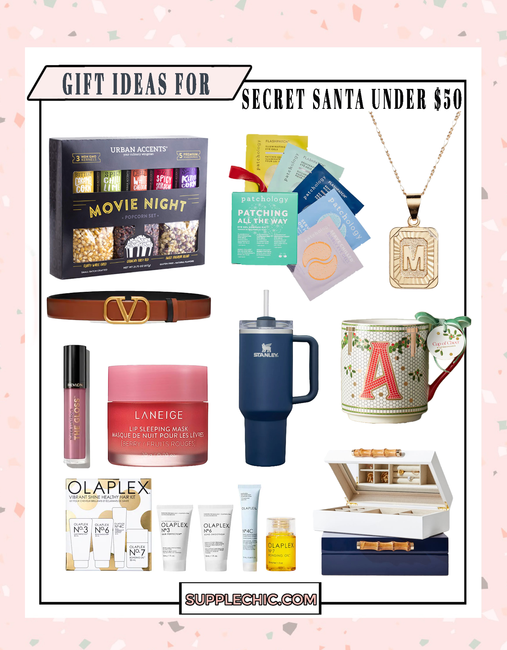 Gift Guides for santa secret under $50, Gifut Guides Under $50, Under $50 colllection,