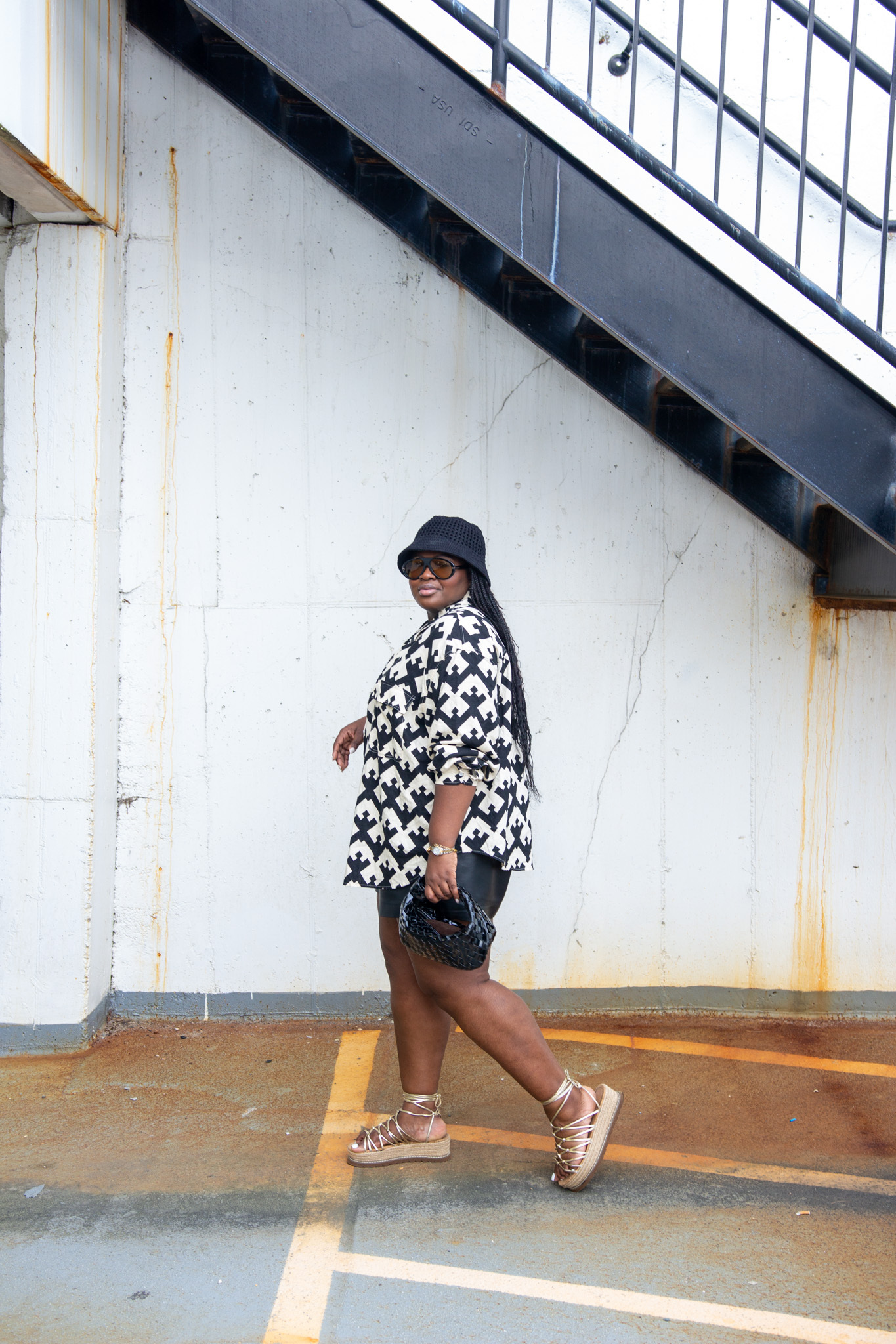 Memorial Day outfit, Memorial Day, Outfit Ideas, Fashion Ideas, Memorial Outfit, Ideas, StyleTip, Hat, Asos, Short Leather, Midsize